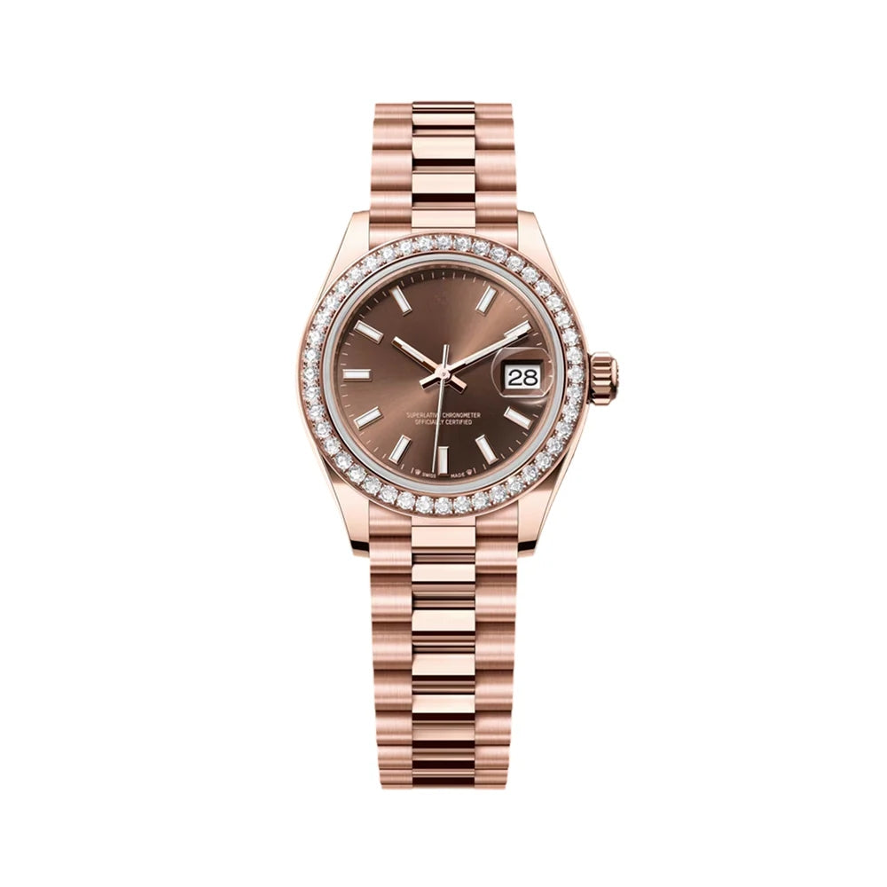 Lady-Datejust ‘Chocolate Dial Jubilee Bracelet’ 28mm